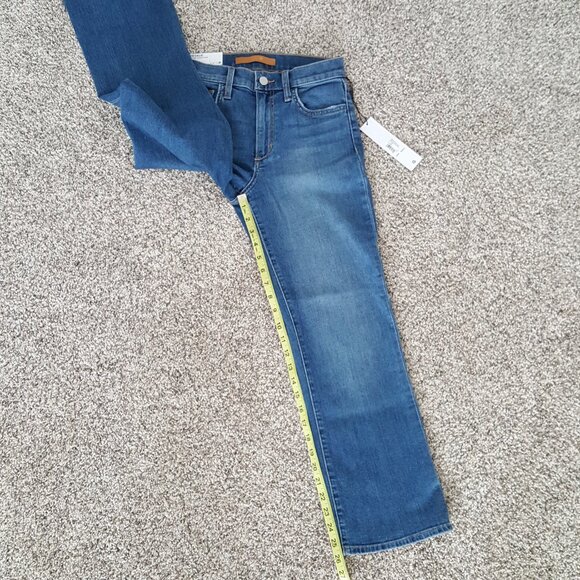 Joe's Jeans The Callie High Rise Cropped Bootcut Flawless Optimist Light Wash - Picture 7 of 16